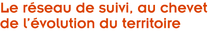 Le r seau de suivi  au chevet de l  volution du territoire