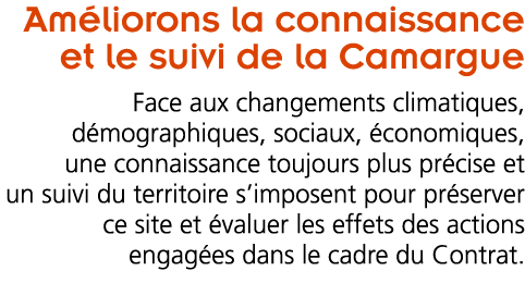  Am liorons la connaissance et le suivi de la Camargue Face aux changements climatiques  d mographiques  sociaux   co   