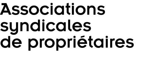  Associations syndicales de propri taires